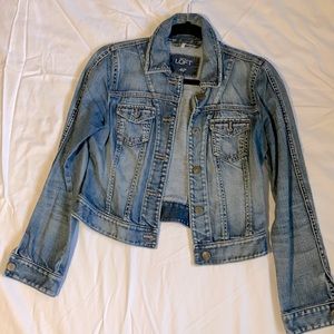Loft size 0P jean jacket